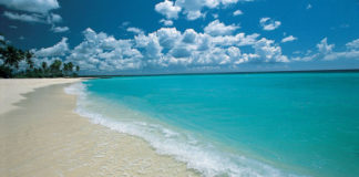 A white sand Punta Cana beach